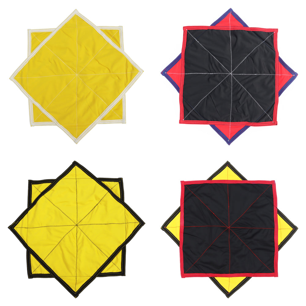 Four-flow-star Festival Glow Pack from Hoper Spin in coordinated colourway