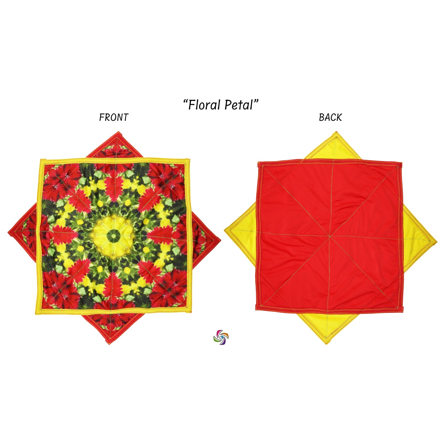 Single flow star with floral petal design from Hoper Spin