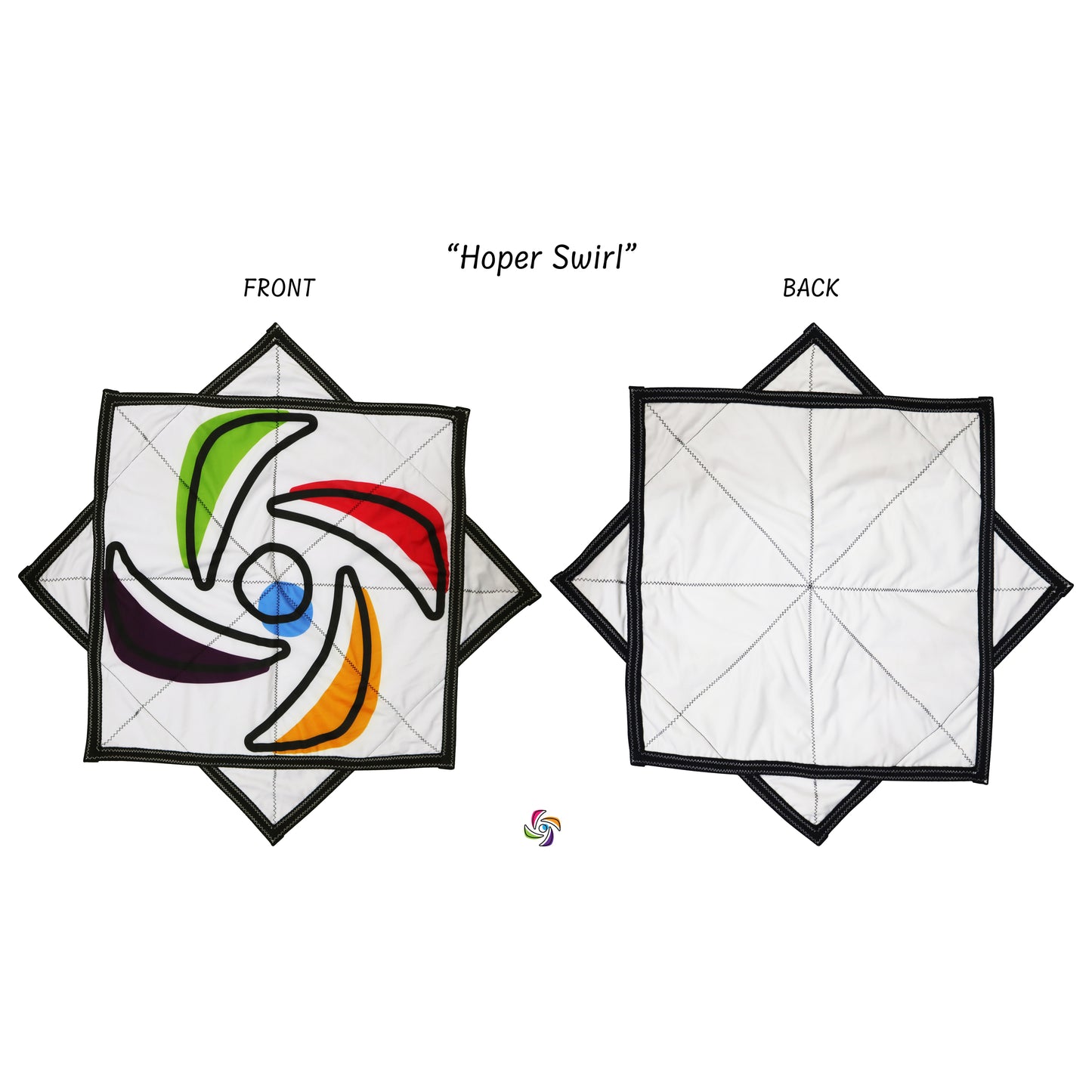 Single flow star with signature swirl design from Hoper Spin